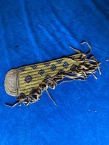 NATIVE AMERICAN BEADED HOLSTER - 1 of 7