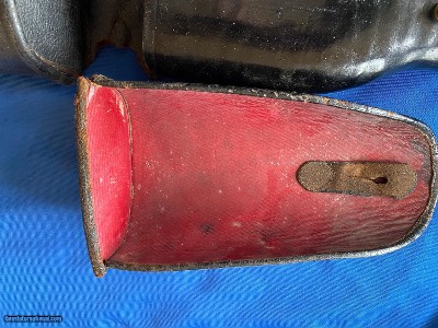 OFFICERS POMMEL HOLSTERS. 1812-1865 - Image 6 of 8