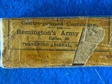 REMINGTON ARMY PISTOL 50cal. Ammunition - 3 of 3