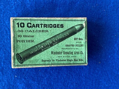 WINCHESTER 38-90EXPRESS SINGLE SHOT CARTRIDGES