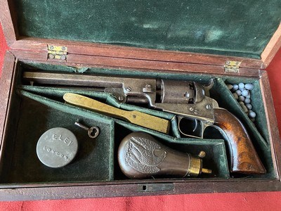 COLT POCKET DRAGOON WITH LOADING LEVER - Image 1 of 14