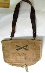 Pre-WWI US M1885 Haversack full Co. Marked Rock Island
- 1 of 1