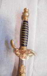 Odd Fellows Sword and Scabbard Made by M.C. Lilley, Columbus Ohio,Patriarcs Militant - 1 of 1
