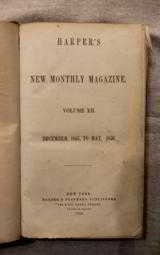 Harper's Monthly bound magazines 1855 to 1858, 1884 and 1888. Atlantic Monthly 1862
- 1 of 12
