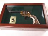Rare US Historical Society National Cowboy Hall of Fame Uberti Single Action Army Pistol!! - 1 of 11