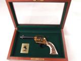 Rare US Historical Society National Cowboy Hall of Fame Uberti Single Action Army Pistol!! - 2 of 11
