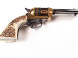 Rare US Historical Society National Cowboy Hall of Fame Uberti Single Action Army Pistol!! - 11 of 11
