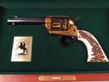 Rare US Historical Society National Cowboy Hall of Fame Uberti Single Action Army Pistol!! - 3 of 11