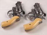 Consecutive Numbered Pair of Ben Shostle Engraved Smith and Wesson Model 66-1 .357 Magnum Revolvers - 10 of 15