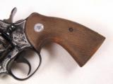 Engraved Colt Python 6" .357 Double Action Revolver! - 5 of 15