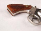 Smith and Wesson Model 10-5 Nickel Plated .38spl Revolver! - 10 of 15