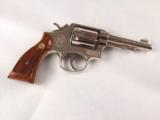 Smith and Wesson Model 10-5 Nickel Plated .38spl Revolver! - 2 of 15