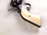 Mint Condition Ruger New Vaquero .357/.38 5 1/2" Revolver with Altamont Faux Ivory Grips! - 5 of 12