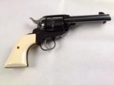 Mint Condition Ruger New Vaquero .357/.38 5 1/2" Revolver with Altamont Faux Ivory Grips! - 1 of 12