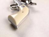 Unfried Ruger Vaquero .45 LC 5 1/2" Stainless Steel Revolver with Factory Faux Ivory Grips w/Medallions! - 13 of 14