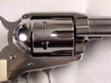 Unfried Ruger Vaquero .45 LC 5 1/2" Stainless Steel Revolver with Factory Faux Ivory Grips w/Medallions! - 8 of 14