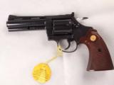 Unfired Colt Diamondback .38 4" Blue Steel Revolver with Box and Papers! - 7 of 15