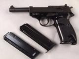 Early Unfired Interarms Walther P-38 .22LR Semi-Auto Pistol with Box/Papers! - 3 of 13