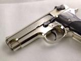 Mint Smith and Wesson Nickel Plated Model 59 9mm Semi-Auto Pistol! - 2 of 15