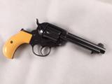 Refinished Colt Lightning 4 1/2" .38 with Faux Ivory Grips - 1 of 15