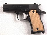 Rare Mint Unfired FI Garcia .380 Blue Steel Semi-Automatic Pistol with Box and Papers! - 7 of 15