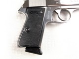Walther Interarms PPK/S Stainless Steel .380 Semi-Automatic Pistol with Factory Case and Papers! - 7 of 15