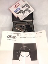 Walther Interarms PPK/S Stainless Steel .380 Semi-Automatic Pistol with Factory Case and Papers! - 1 of 15