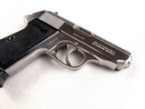Walther Interarms PPK/S Stainless Steel .380 Semi-Automatic Pistol with Factory Case and Papers! - 8 of 15