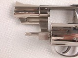 Mint Smith and Wesson Model 19-3 2 1/2" Nickel .357 Snub Nosed Revovler! - 11 of 15