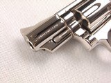 Mint Smith and Wesson Model 19-3 2 1/2" Nickel .357 Snub Nosed Revovler! - 8 of 15