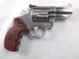 SMITH AND WESSON MODEL 66-2 2 1/2" .357 MAGNUM STAINLESS STEEL REVOLVER! - 5 of 15