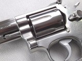 SMITH AND WESSON MODEL 66-2 2 1/2" .357 MAGNUM STAINLESS STEEL REVOLVER! - 8 of 15
