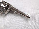 SMITH AND WESSON NICKEL PLATED 32 REGULATION POLICE REVOLVER! - 5 of 15