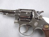 SMITH AND WESSON NICKEL PLATED 32 REGULATION POLICE REVOLVER! - 7 of 15