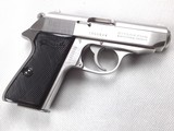 Walther Interarms PPK/S Stainless Steel .380 Pistol with Box, Papers, Etc. Extremely Low Serial Number! - 7 of 13