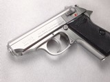 Walther Interarms PPK/S Stainless Steel .380 Pistol with Box, Papers, Etc. Extremely Low Serial Number! - 4 of 13