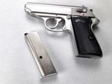 Walther Interarms PPK/S Stainless Steel .380 Pistol with Box, Papers, Etc. Extremely Low Serial Number! - 12 of 13