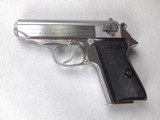 Walther Interarms PPK/S Stainless Steel .380 Pistol with Box, Papers, Etc. Extremely Low Serial Number! - 3 of 13