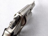 Smith and Wesson Model 37 2" Satin Nickel .38spl Airweight Revolver with Factory Box, Papers! - 10 of 15