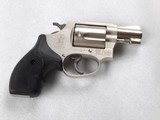 Smith and Wesson Model 37 2" Satin Nickel .38spl Airweight Revolver with Factory Box, Papers! - 2 of 15