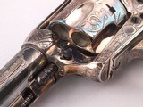 Beautiful Patton Hand Engraved Uberti .45LC Single Action Revolver Finished in Sterling Silver and Pearl Grips! - 14 of 14