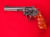 Beautiful Smith and Wesson Model 17-6 Full Lug .22LR 6" Revolver with Factory Box - 8 of 14