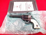 Ruger New Model Single-Six (Baby Vaquero) .22LR Revolver with Factory Case, Papers, Etc. - 1 of 15