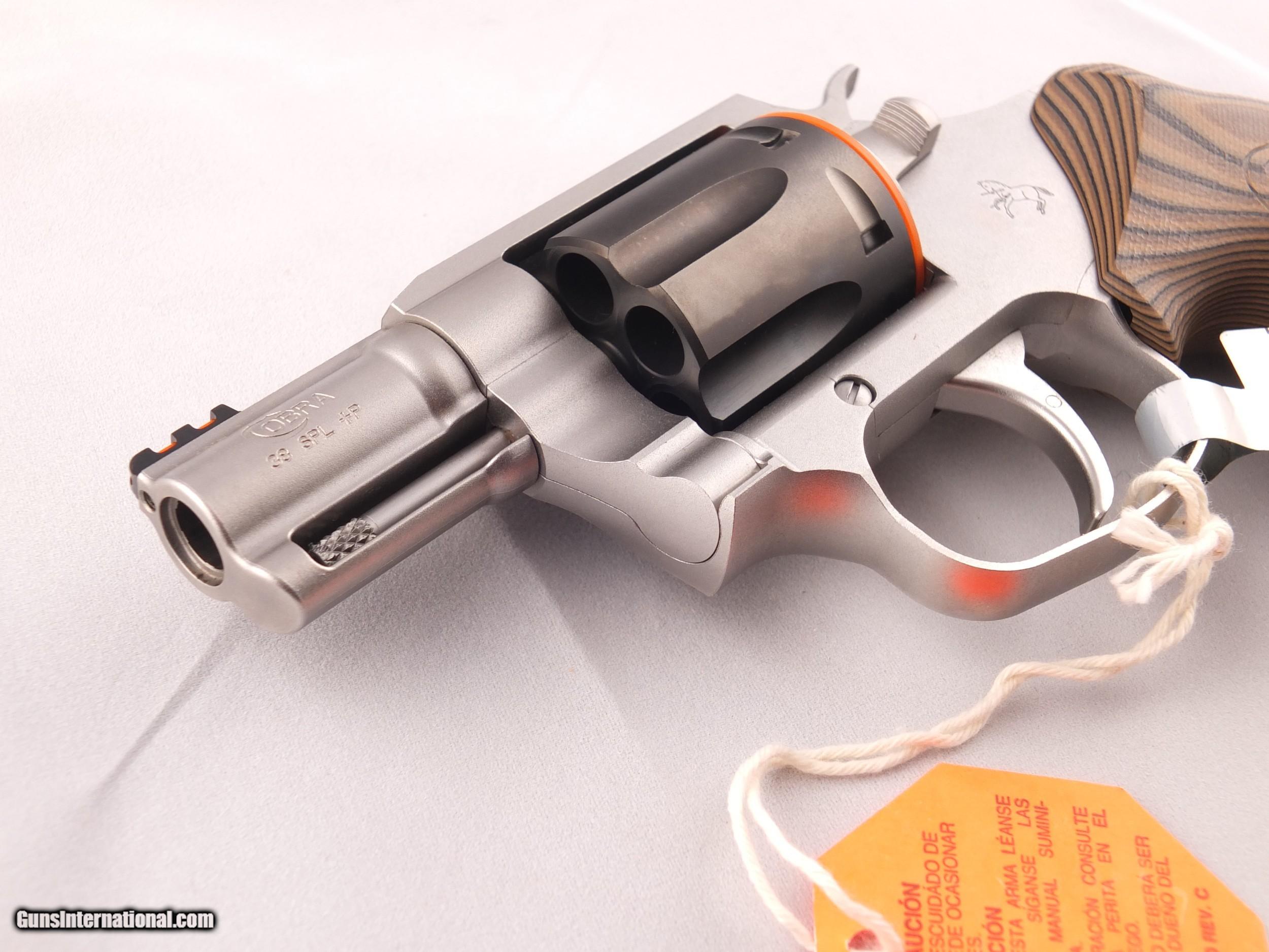 Colt Cobra Tt2fo 2 38 Spl Two Tone Revolver