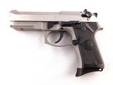 Beretta 92FS Type M9A1 Compact Inox 9mm Semi-Automatic Pistol with Rail - 4 of 6