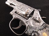 Jeffrey Flannery Engraved Smith and Wesson Model 686-6 2 1/2" .357 Magnum Revolver - 9 of 15