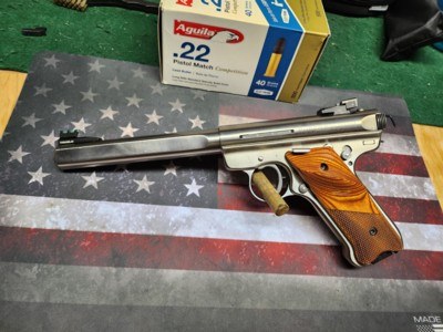 Ruger Mk 3 22 Long Riffle Target Pistol