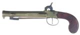 English boxlock percussion spring-bayonet blunderbuss pistol - 4 of 8