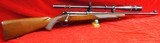 Winchester Pre 64 Model 70 Standard Sporter 22 Hornet, with Lyman Super Targetspot 20x scope - 1 of 15