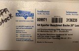 Anschutz 64 Sporter Benchrest Buche m 20” HB
.22 LR - 15 of 15